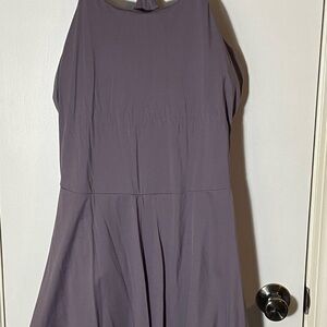 GUC Chic Sleeveless Purple Mini Dress